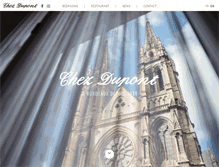 Tablet Screenshot of chez-dupont.com